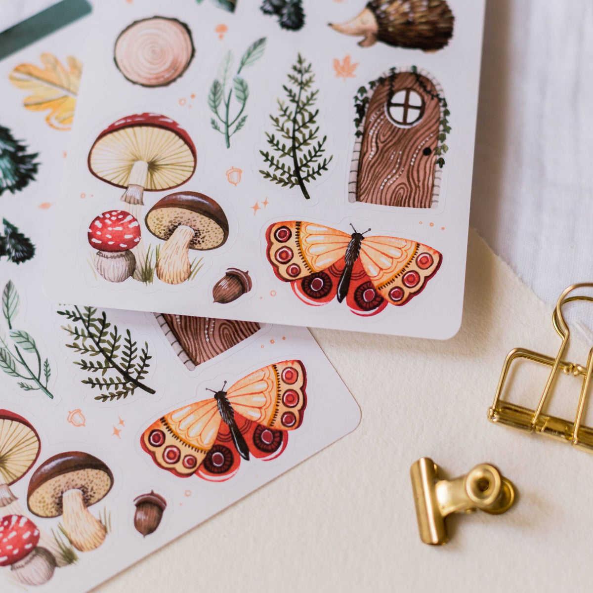 Forest Sticker Sheet | Wild Pencil Studio