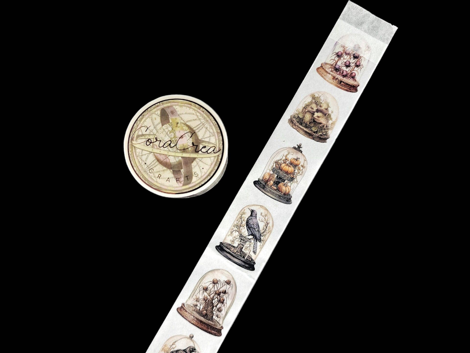 Specimen Domes Transparent Tape | CoraCreaCrafts