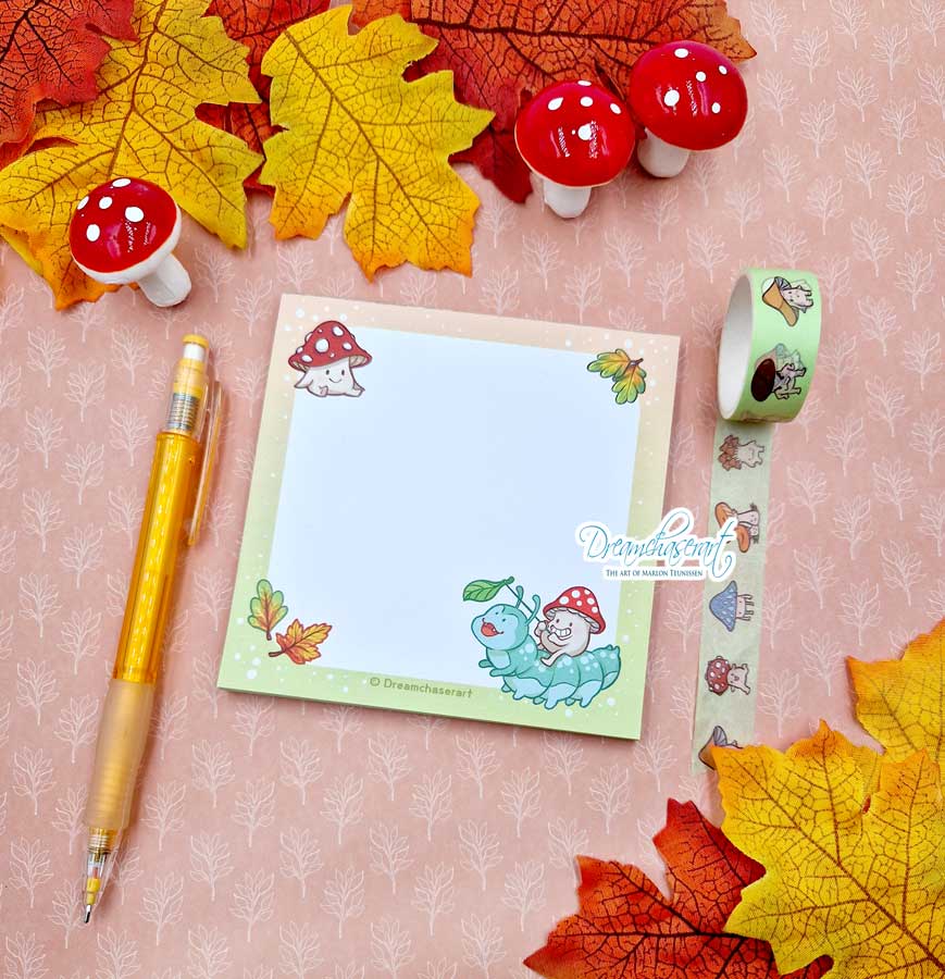 Little Mushy Mushy – Tear Away Memo Pad