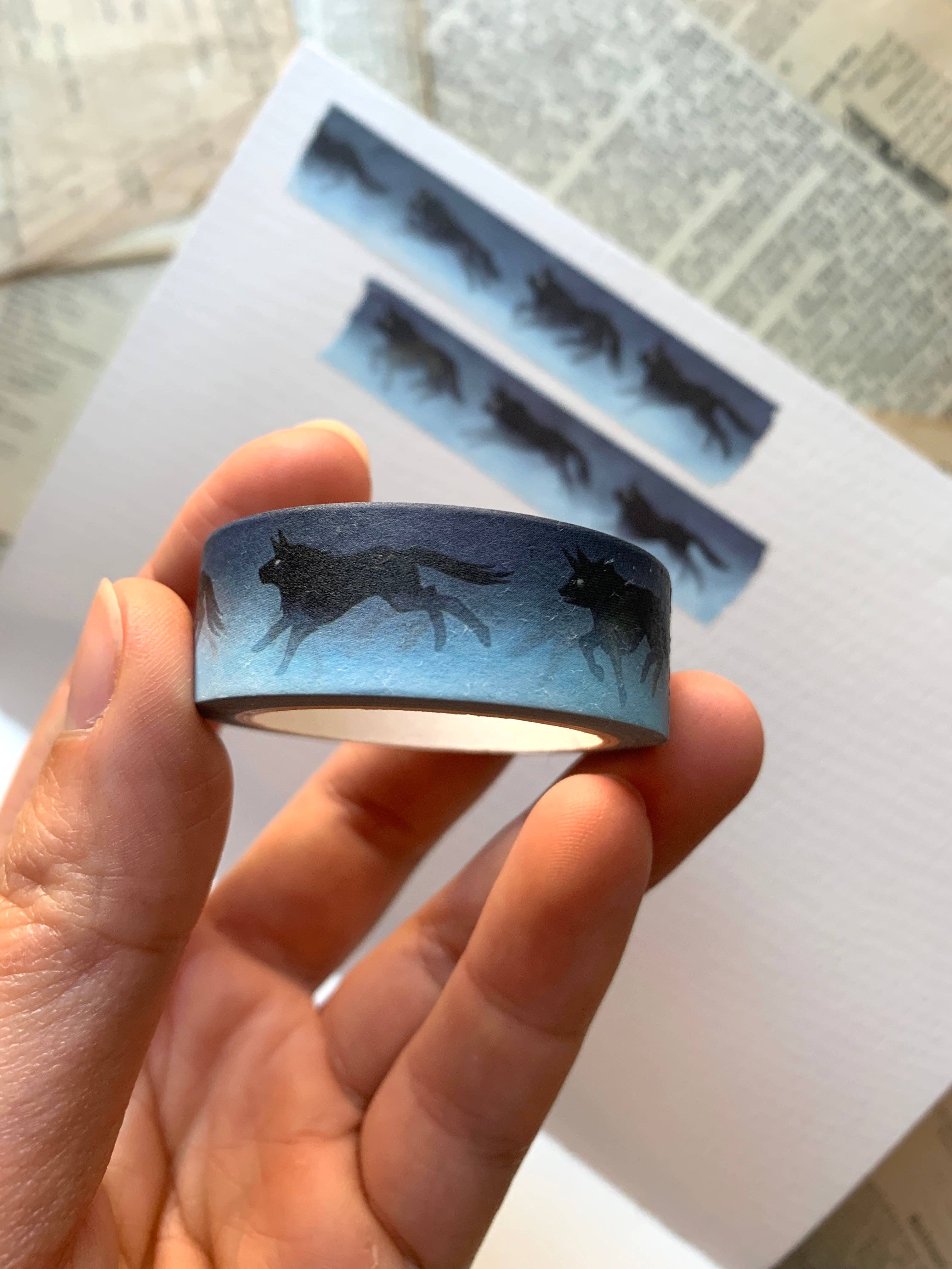 Wolf Pack Washi Tape | The Creeping Moon