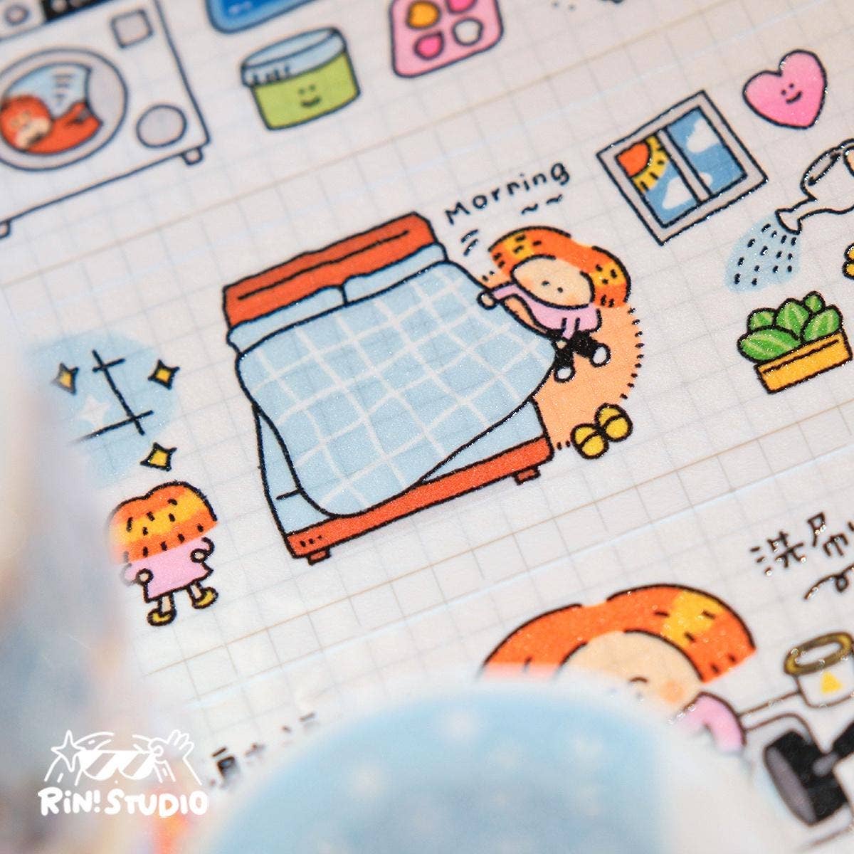 A Clean Home Is a Happy Home Washi Tape | RiN! Studio