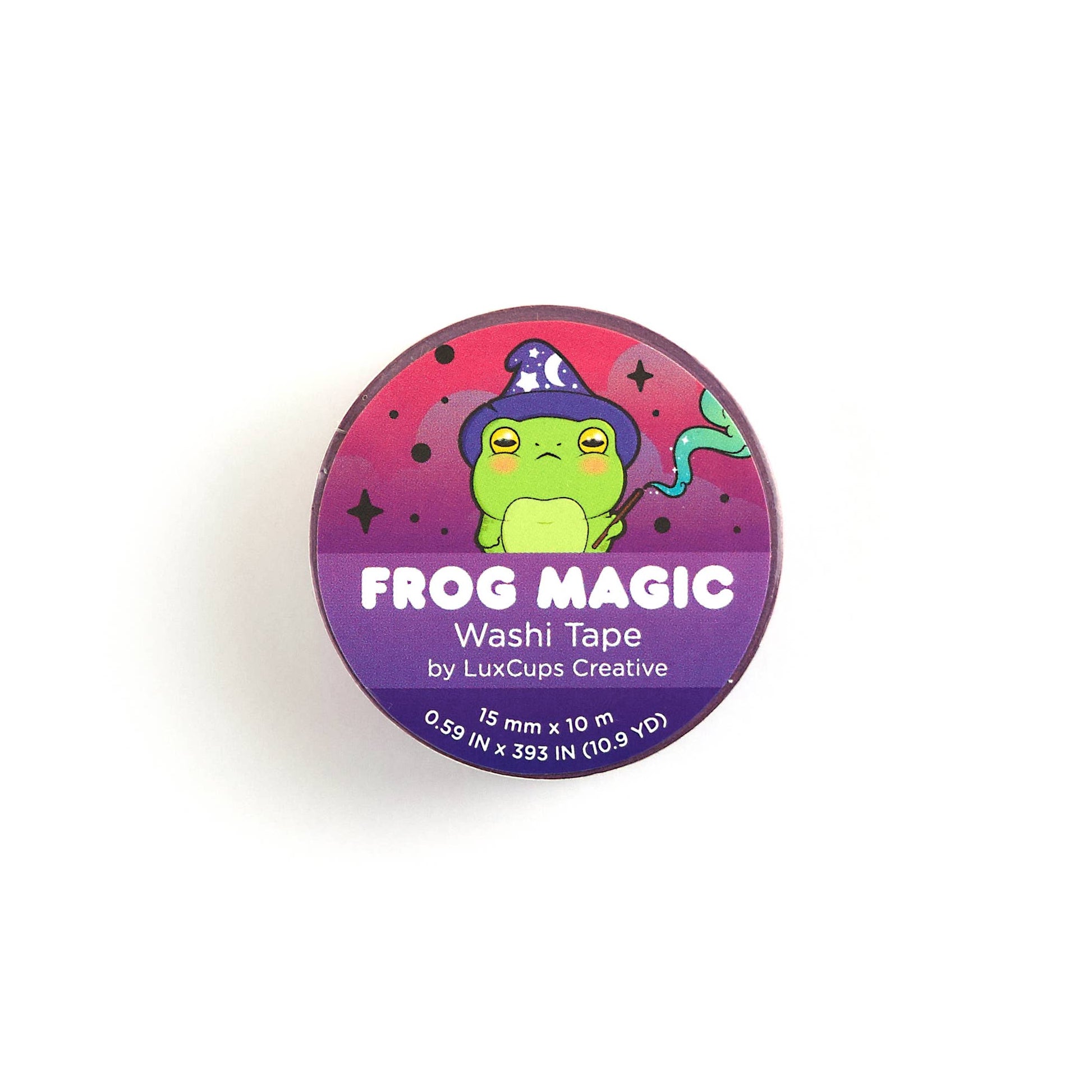 Frog Magic Washi Tape by LuxCups Creative | Papertail Fox