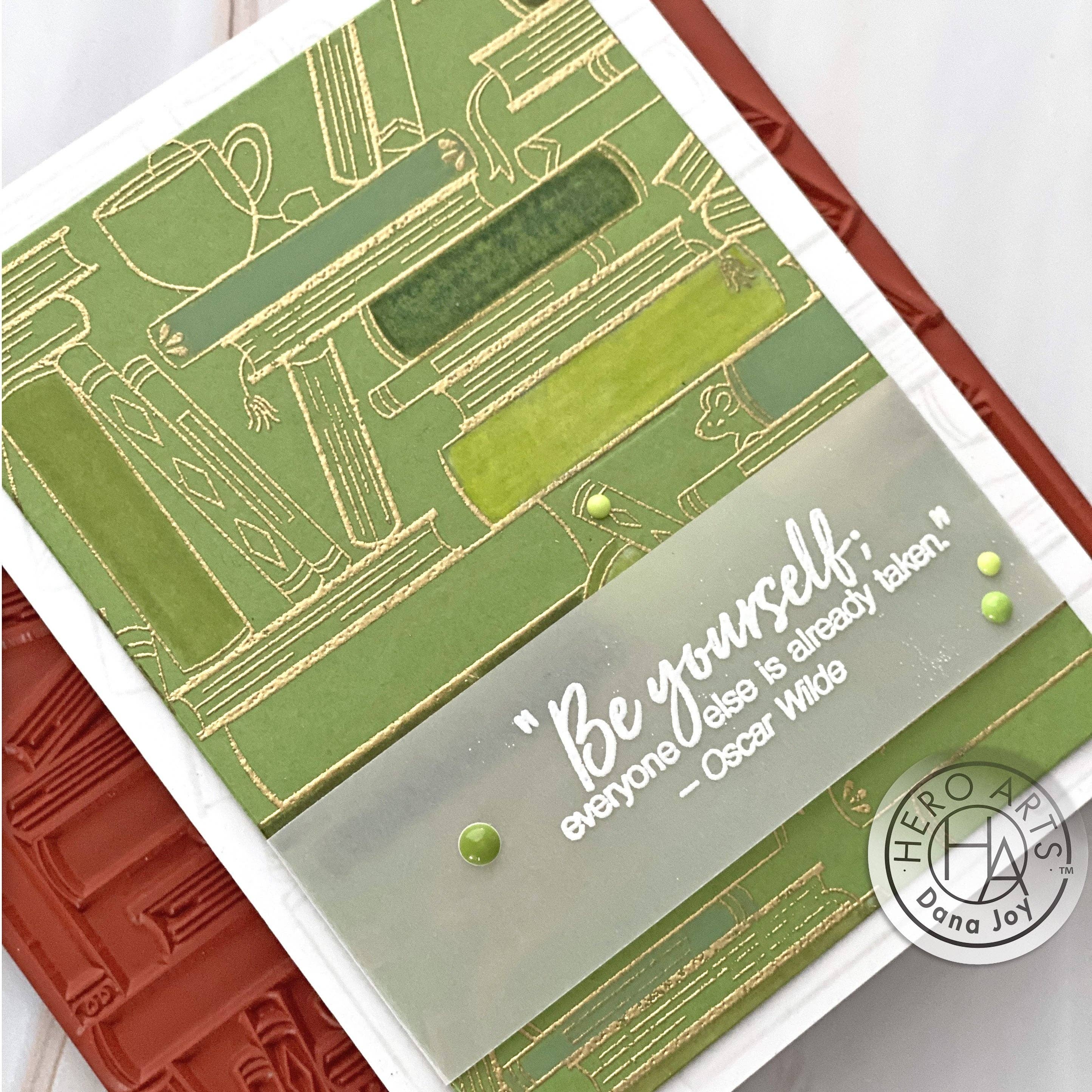 Hero Arts Literary Quotes Clear Stamps