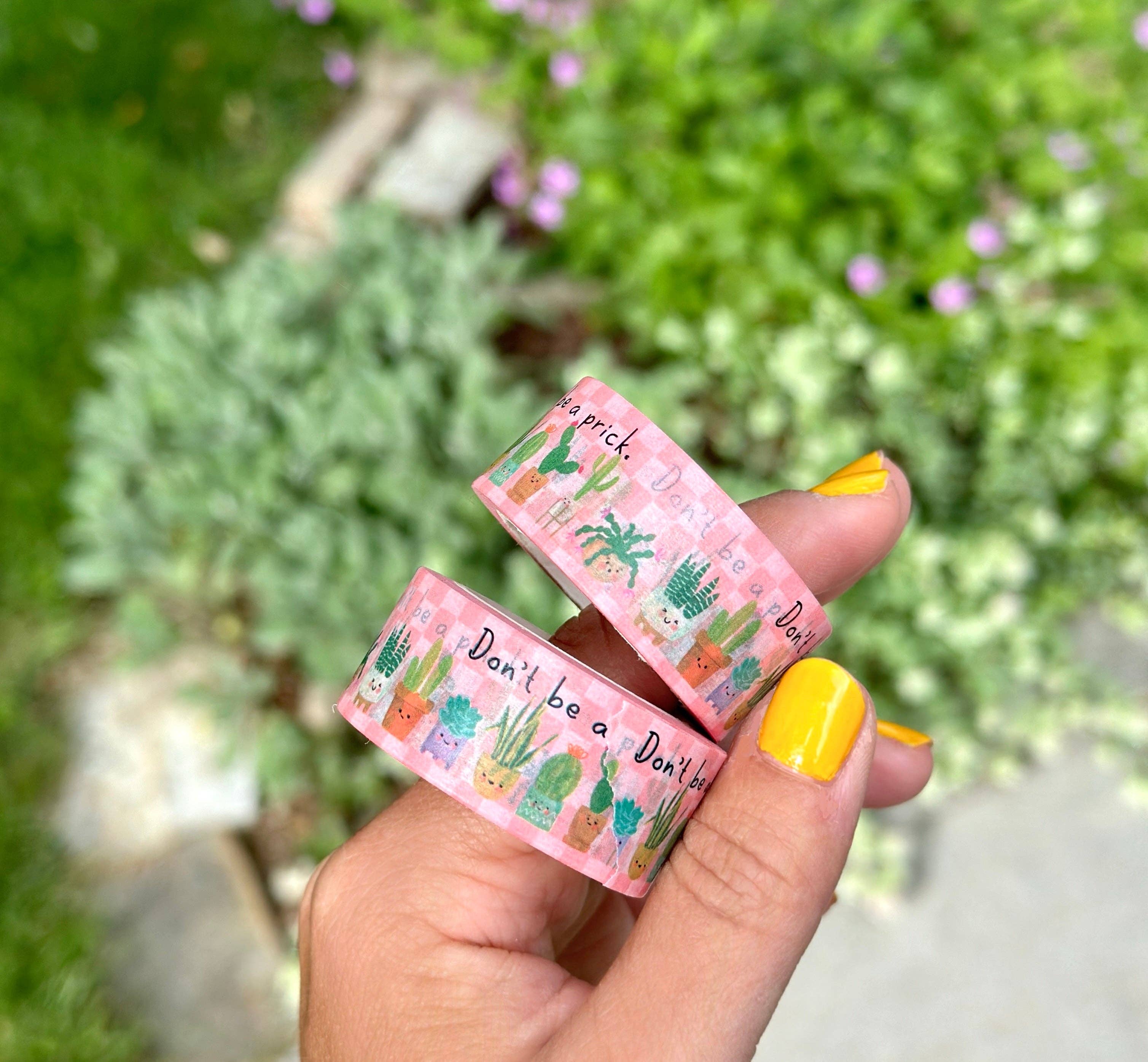 Don't Be a Prick Washi Tape by Sarah Pilar | Papertail Fox