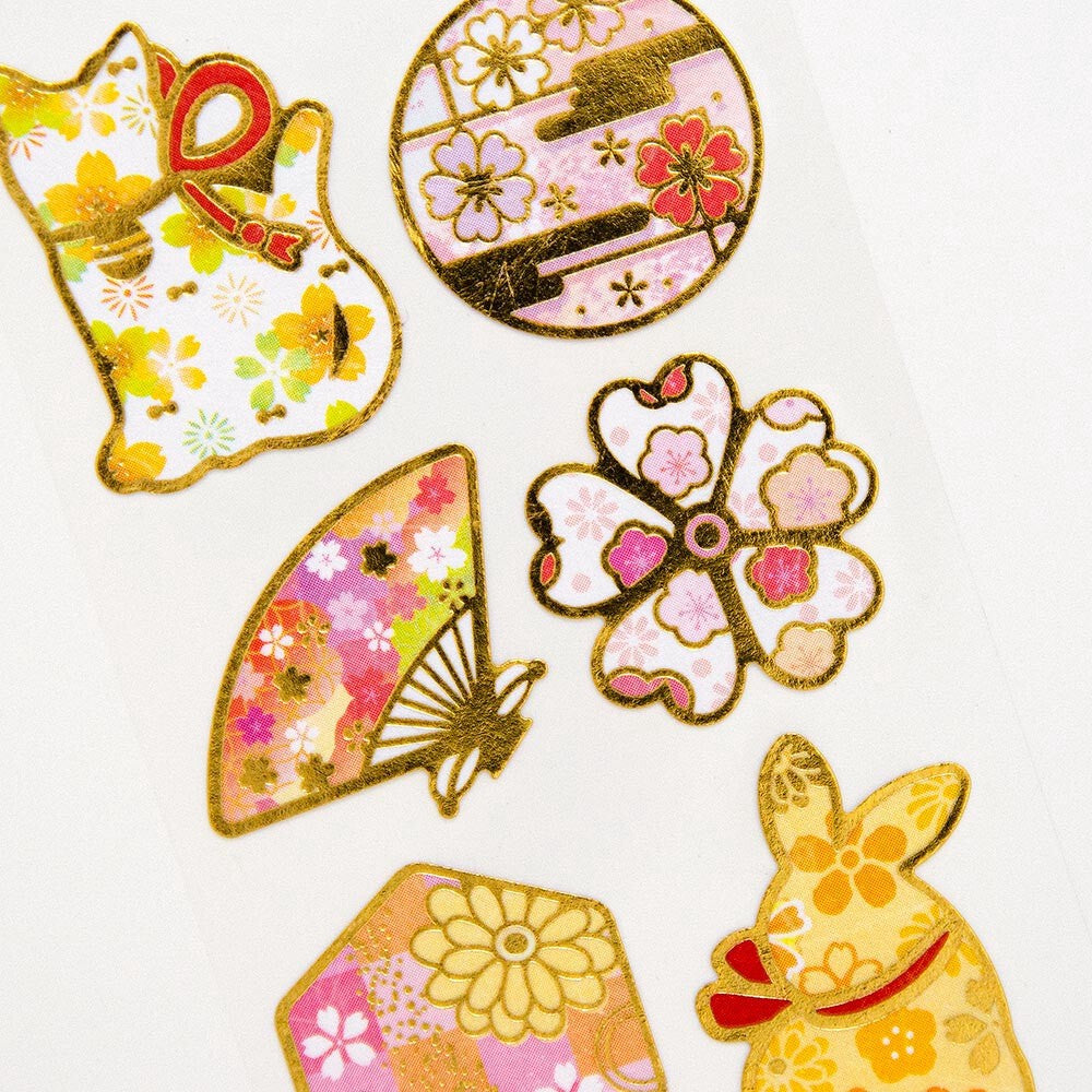 Saki Japanese Sticker Sheet | NB Co