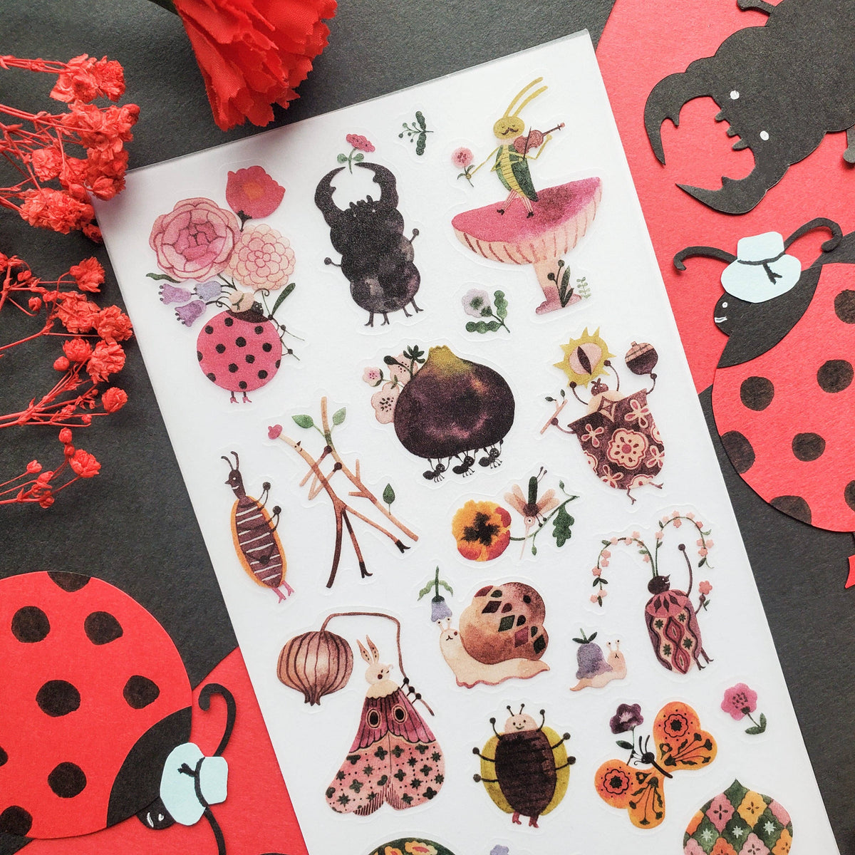 Bug Folk Sticker Sheet