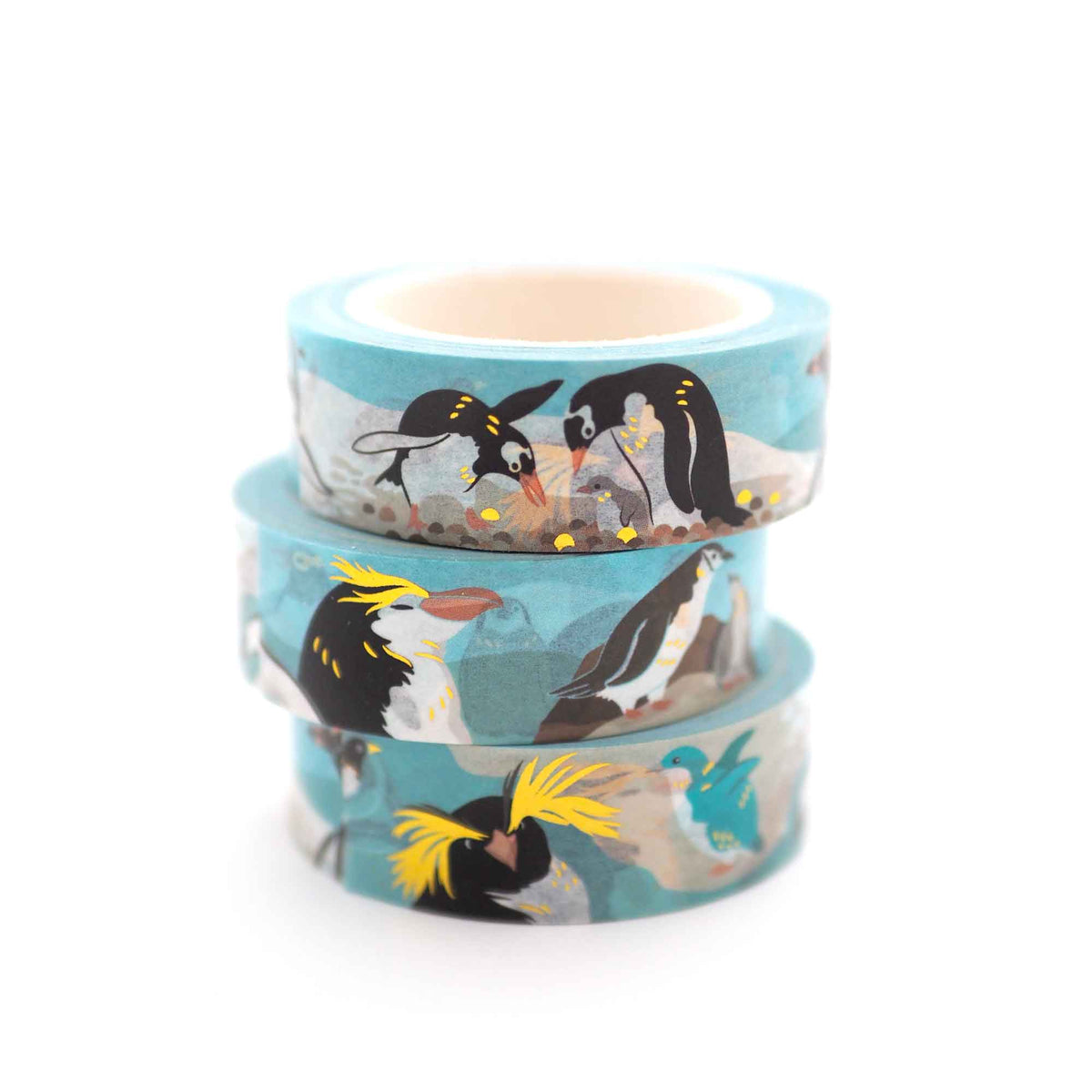 Penguin Single Roll Washi Tape by Shoal | Papertail Fox
