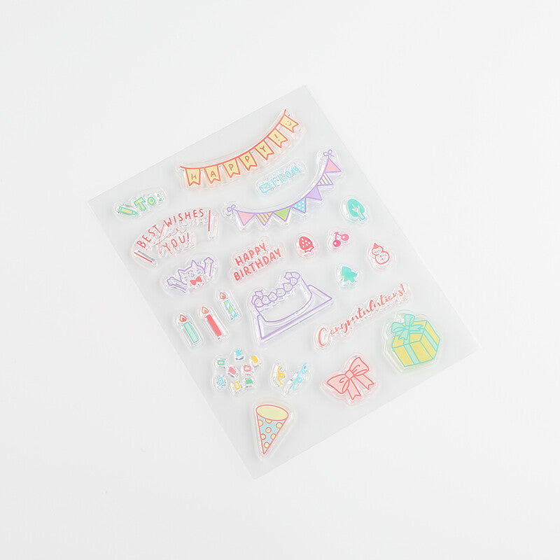 Party Clear Stamps by BGM | Papertail Fox