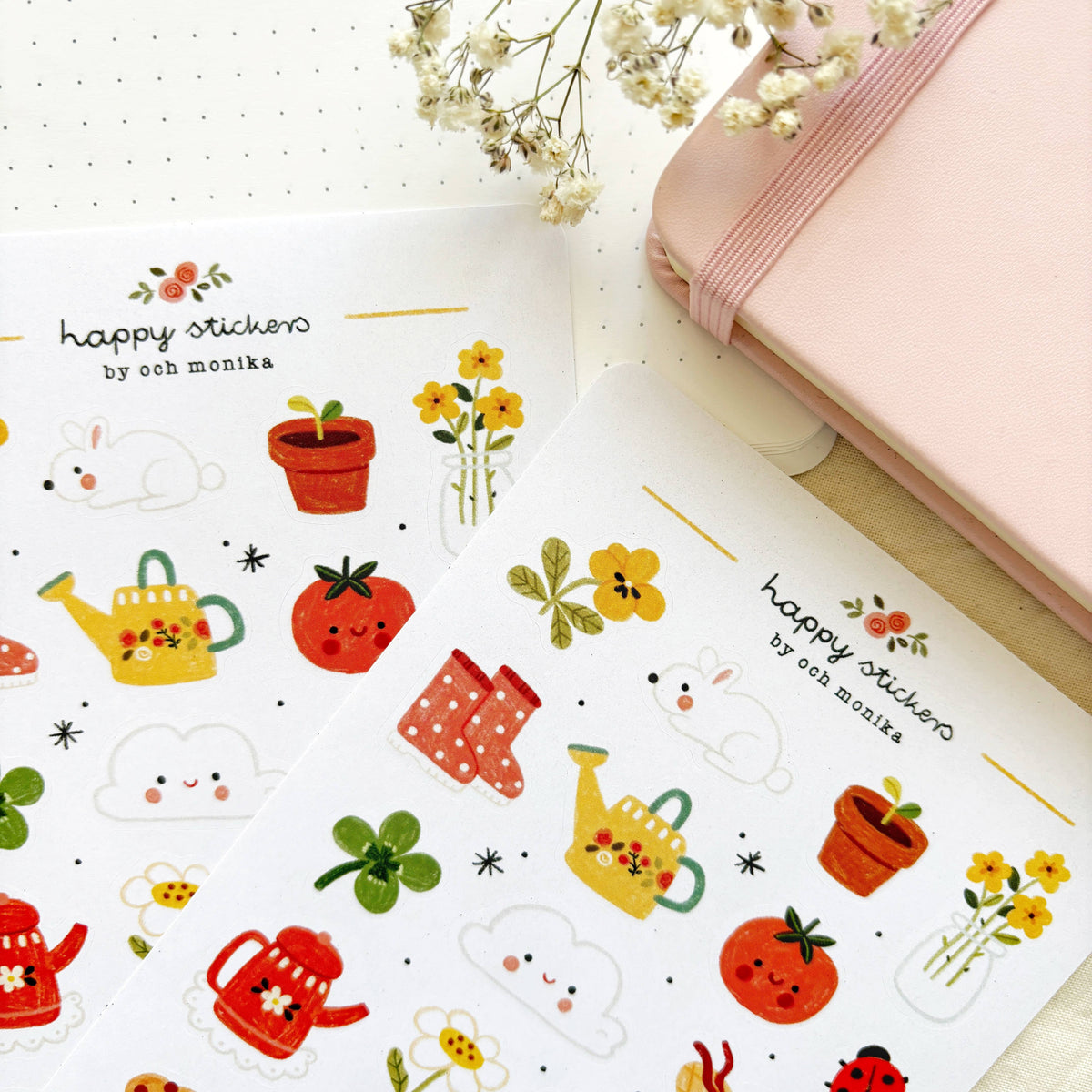 Spring Sticker Sheet | Och Monika