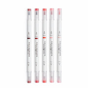 True Red Hues Calliograph Set of 5 | Archer & Olive