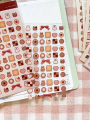 Cookies Sticker Sheet no.152 by Cherry Rabbit | Papertail Fox