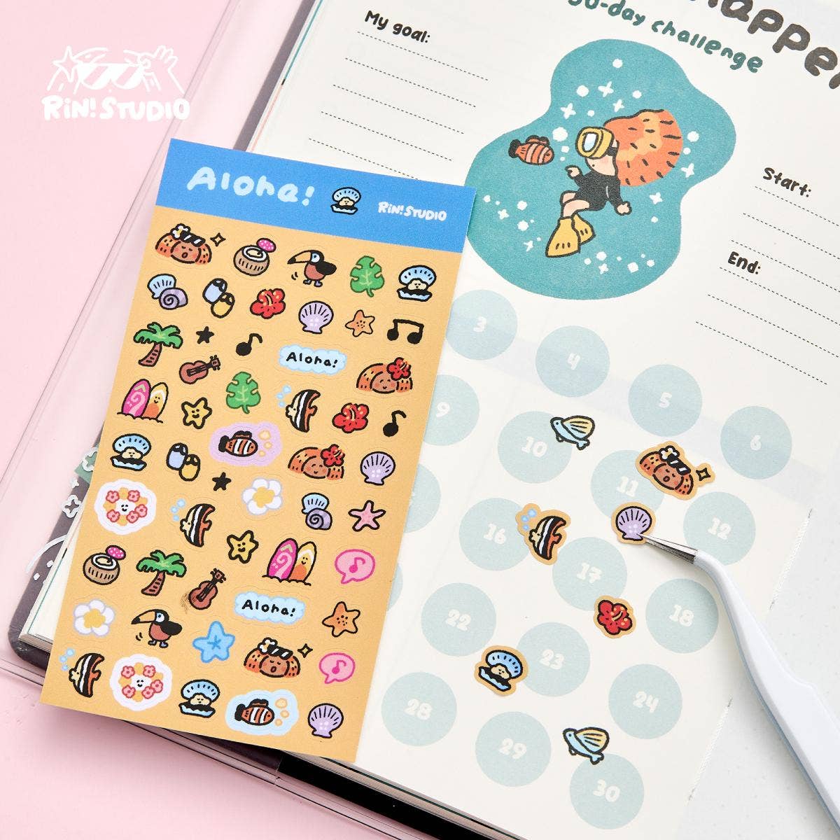 Childhood Mini Sticker Sheet | RiN! Studio