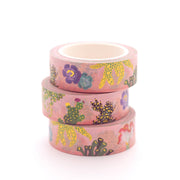 Succulents & Cacti Single Roll Washi Tape by Shoal | Papertail Fox