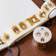 Grand Meowster Gallery Foil Washi Tape by Thousand Skies | Papertail Fox
