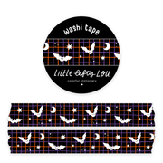 Bat Grid Washi Tape by Little Lefty Lou | Papertail Fox