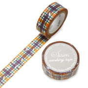 Halloween Check Washi Tape by Kamiiso SAIEN | Papertail Fox