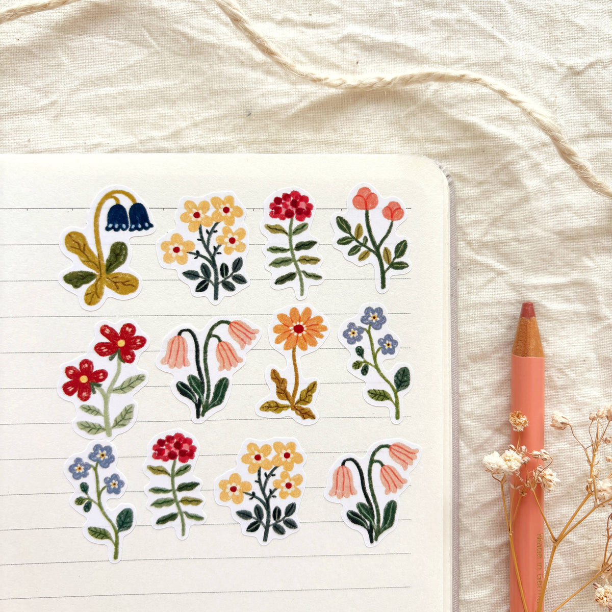 Flowers Sticker Sheet | Och Monika