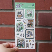 Stationery Store Washi Sticker Sheet by Thousand Skies | Papertail Fox