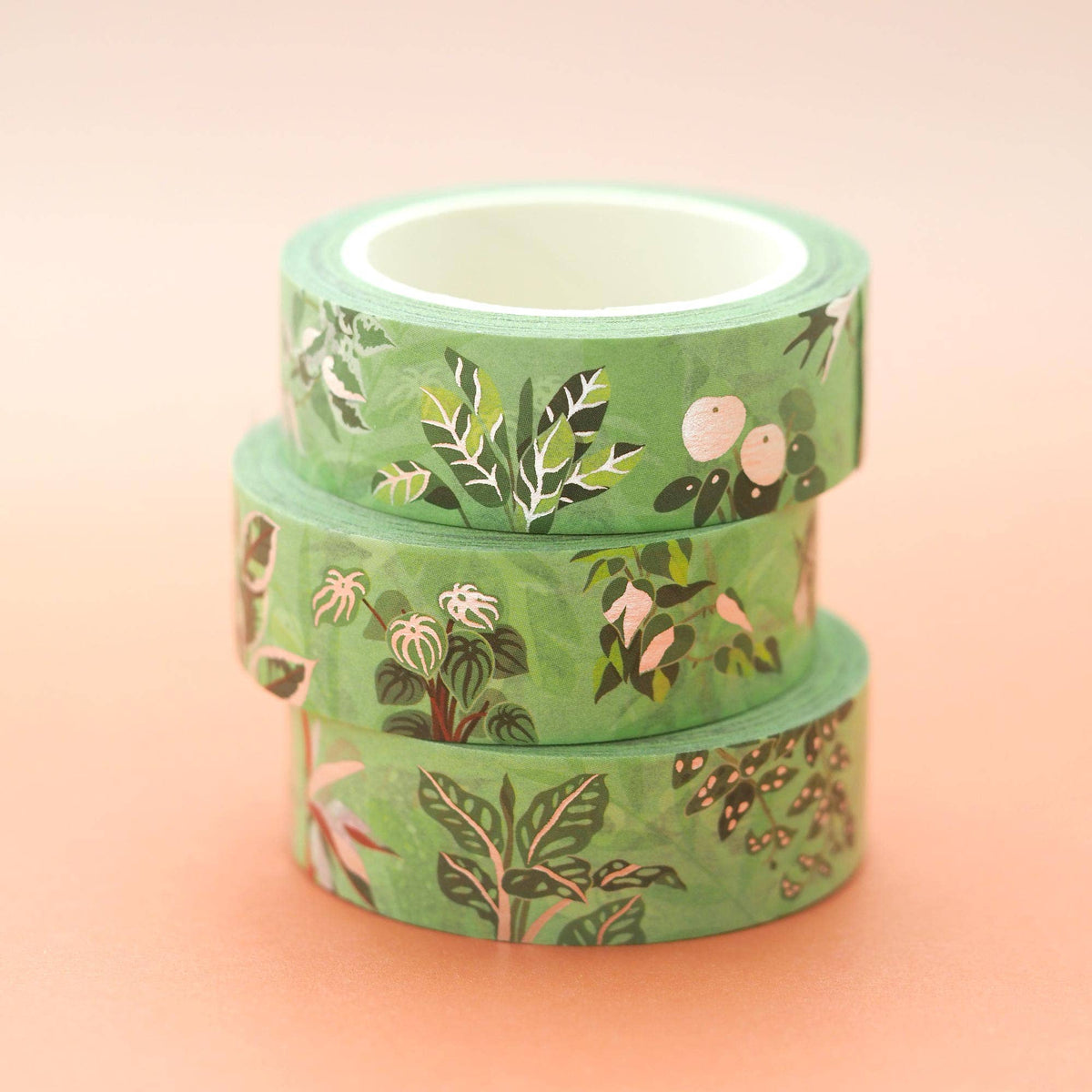 Tropical Plants Single Roll Washi Tape by Shoal | Papertail Fox