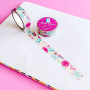 Bookish Florals Washi Tape by Emily Cromwell Designs | Papertail Fox