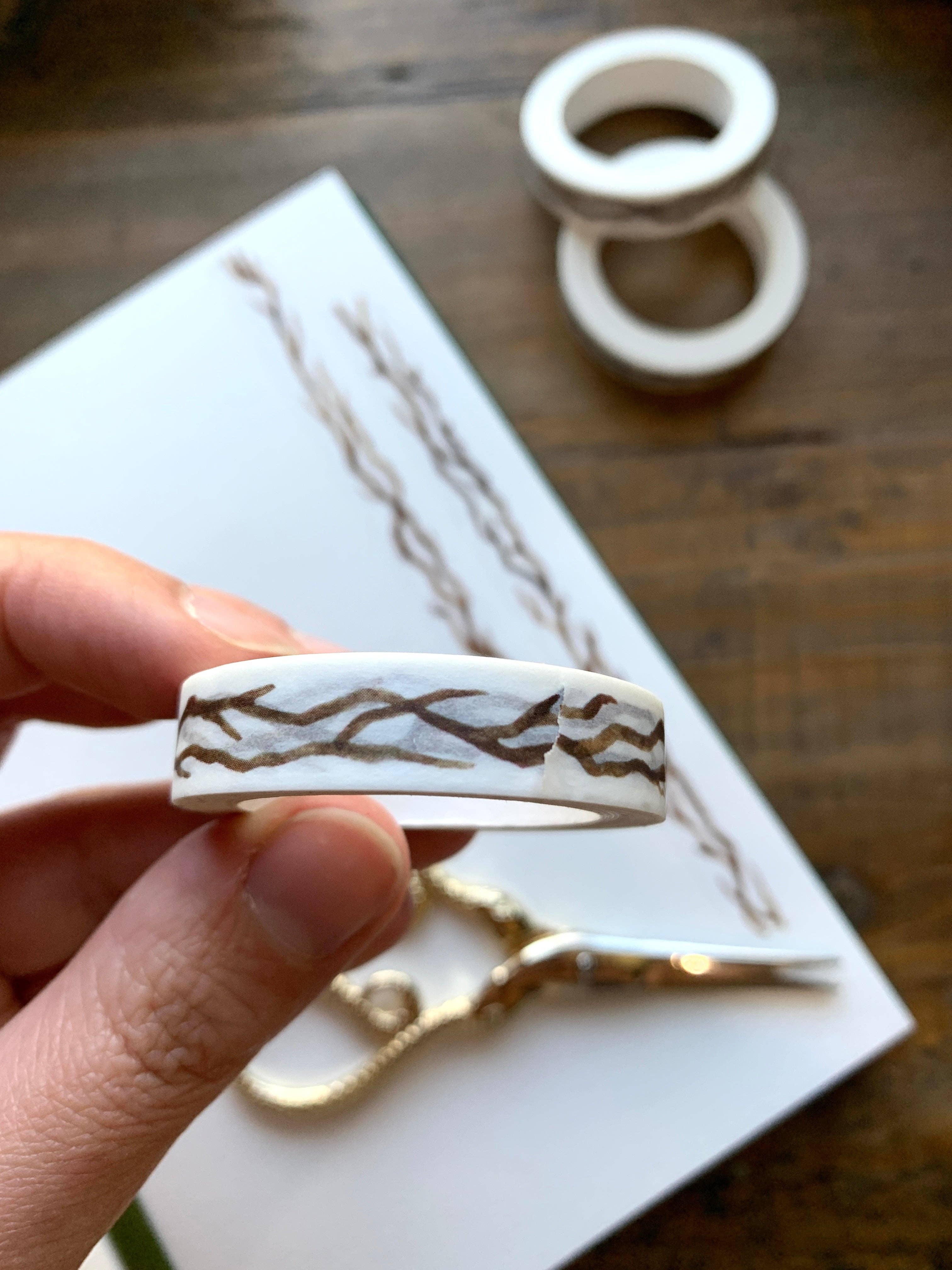 Branches Washi Tape, 10mm | The Creeping Moon