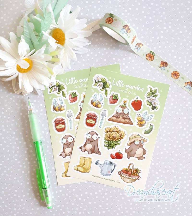 Little garden Sticker sheet