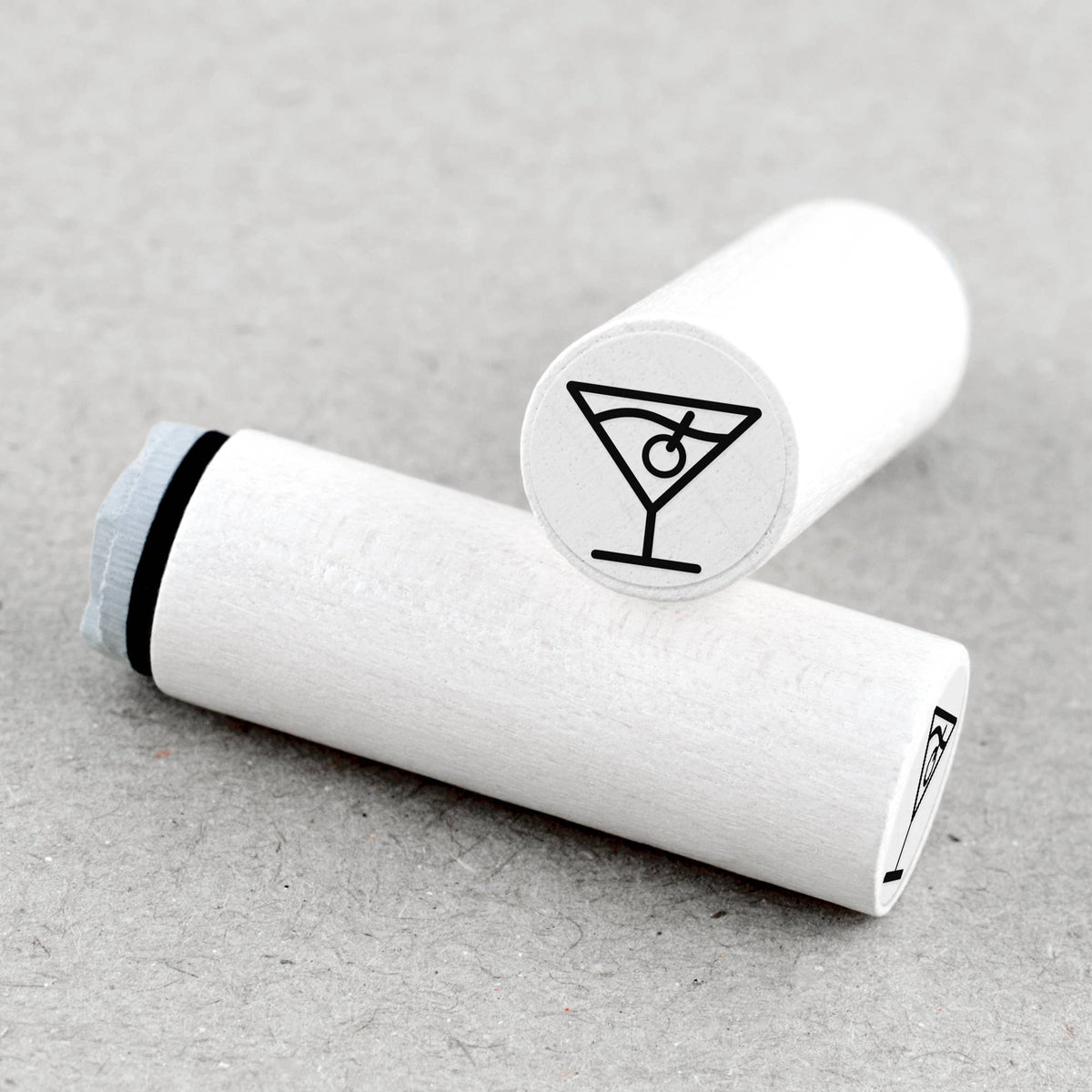 Martini Glass Mini Stamp by Merry & Bright | Papertail Fox