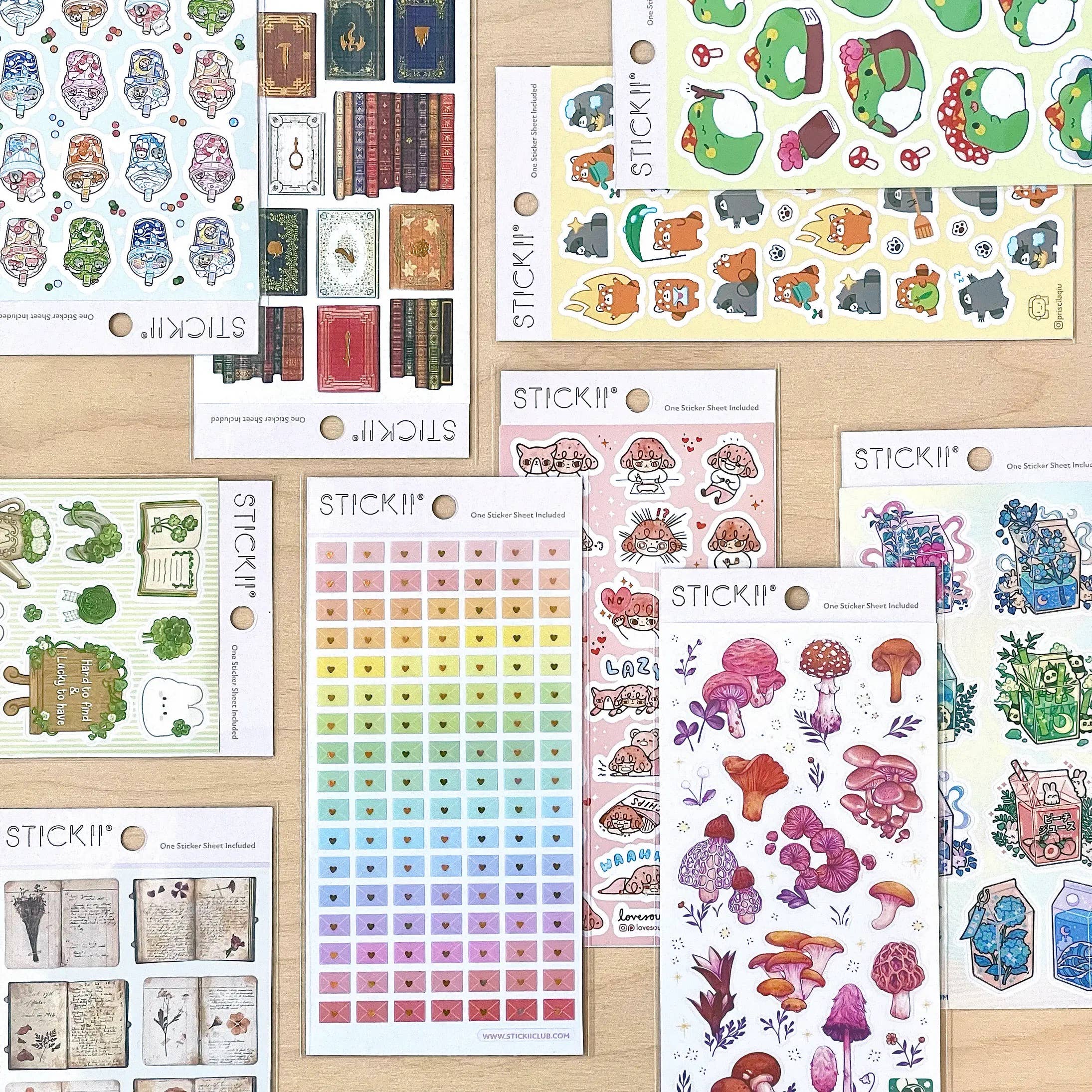 Brewed With Love Sticker Sheet | Stickii
