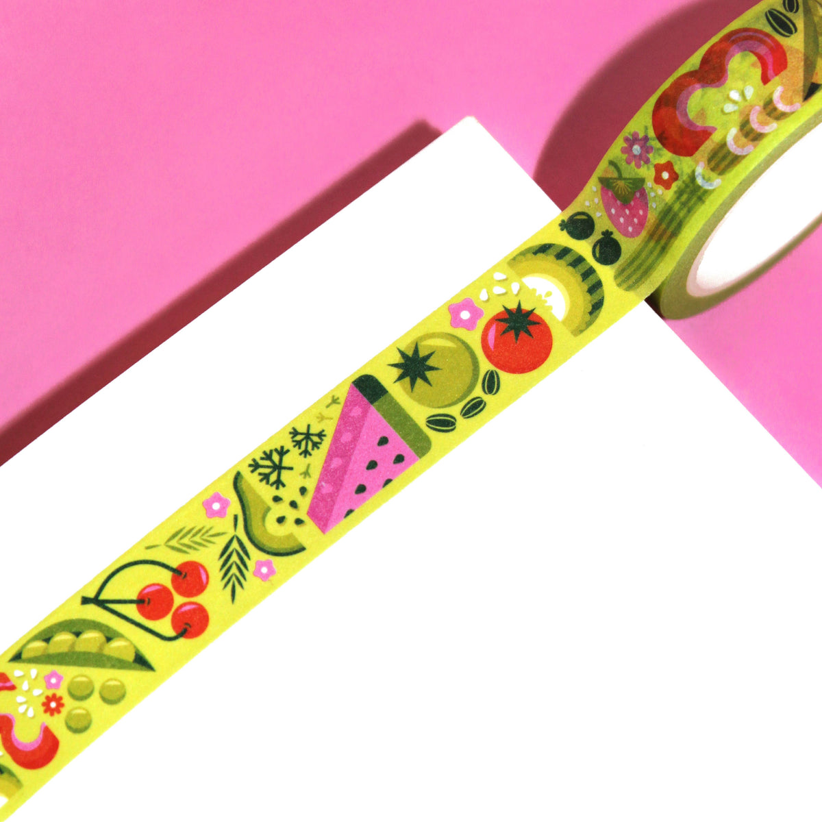 Fruits & Veggies Washi Tape | New Heights Studio