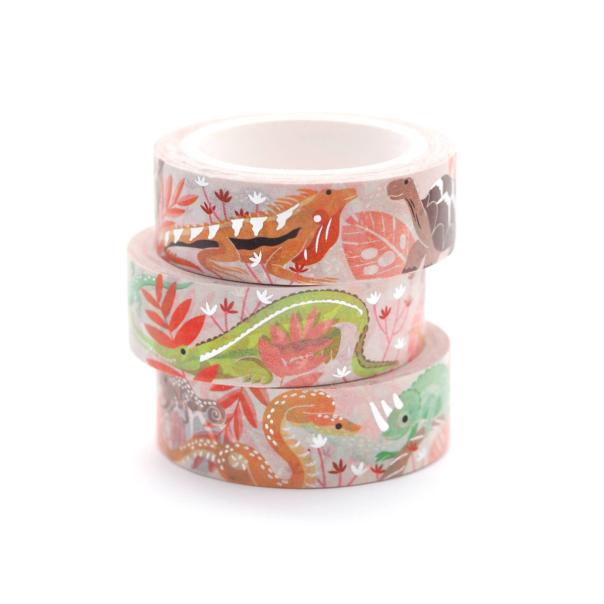Reptile Single Roll Washi Tape by Shoal | Papertail Fox