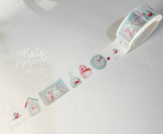 Tiny Pets Pattern Washi Tape | Kate Mason Artist