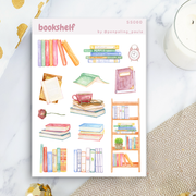 Penpaling Paula: Bookshelf - Sticker Sheet