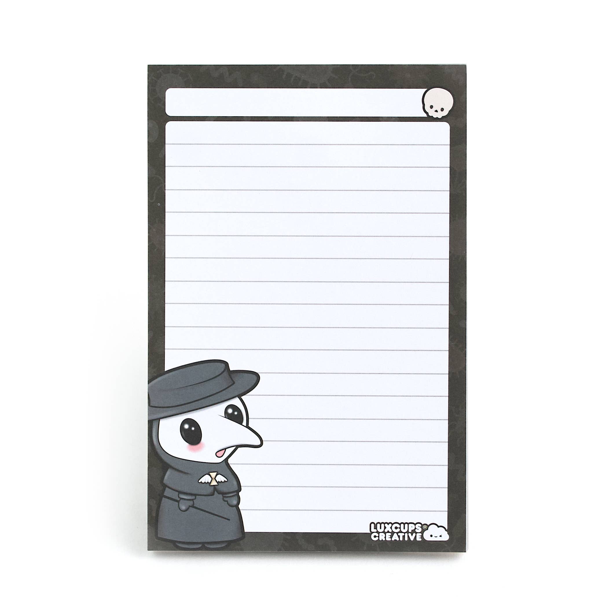 Plague Doctor Notepad by LuxCups Creative | Papertail Fox