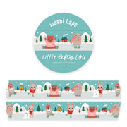 Ice Skating Washi Tape | Little Lefty Lou - Papertail Fox