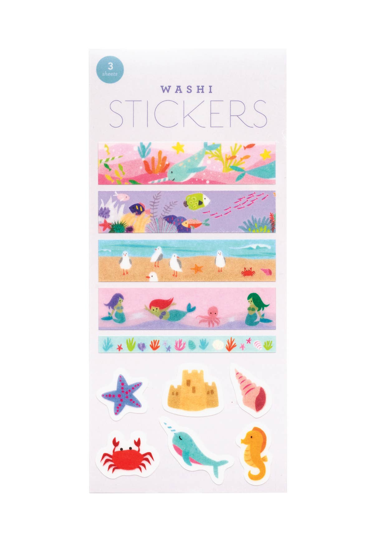 Ocean Washi Stickers by Girl of All Work | Papertail Fox