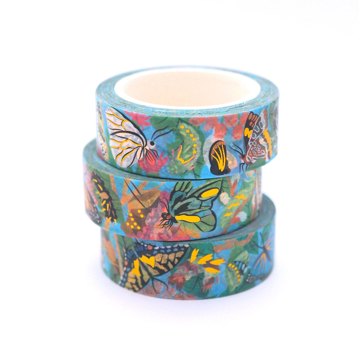 Butterfly Single Roll Washi Tape by Shoal | Papertail Fox