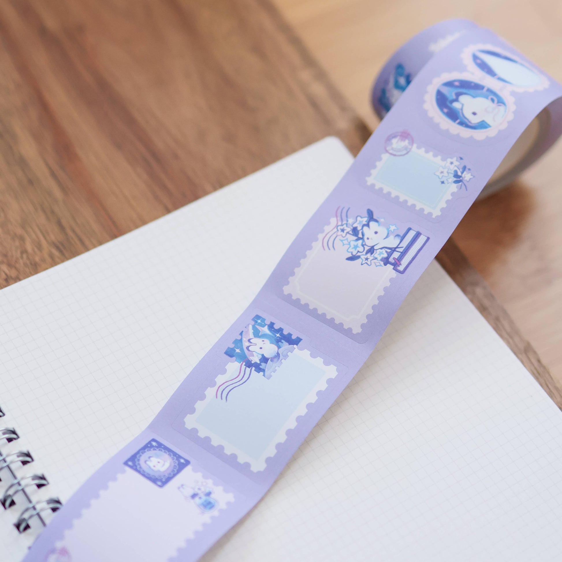 Star Bouquet Kiss-Cut Paper Roll Labels by Thousand Skies | Papertail Fox