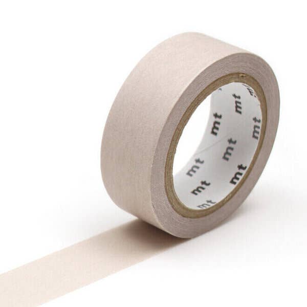 Pastel Cocoa MT Solids Washi Tape by MT Tapes | Papertail Fox