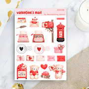 Penpaling Paula: Valentine's Mail - Sticker Sheet