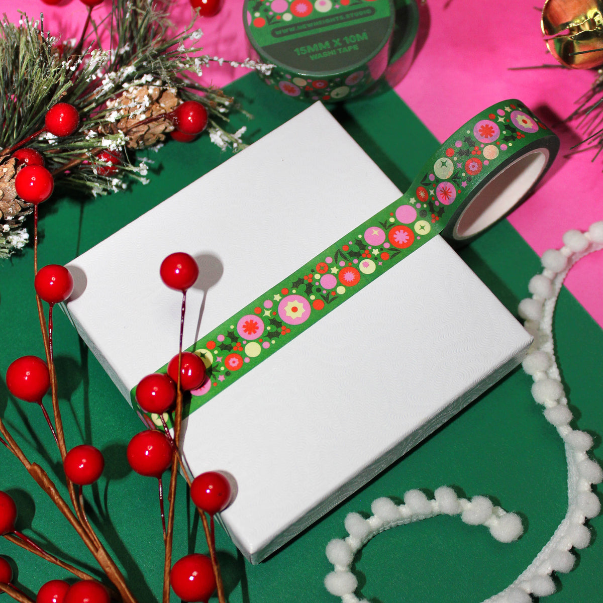 Cheerful Garland Washi Tape | New Heights Studio
