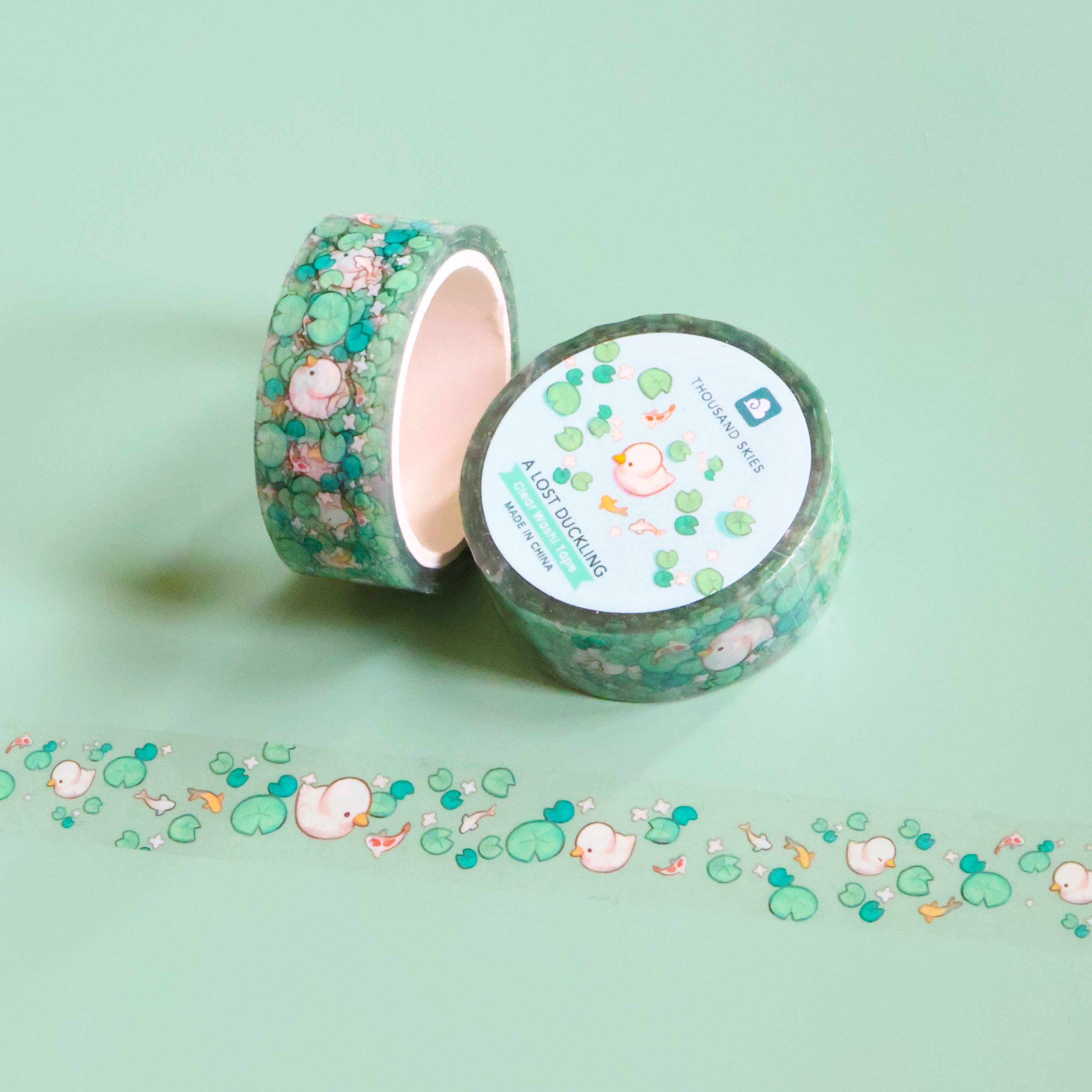 Thousand Skies A Lost Duckling Tape PET Tape - 15mm Glossy Finish