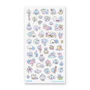 Kawaii Raindrops Sticker Sheet by Stickii | Papertail Fox