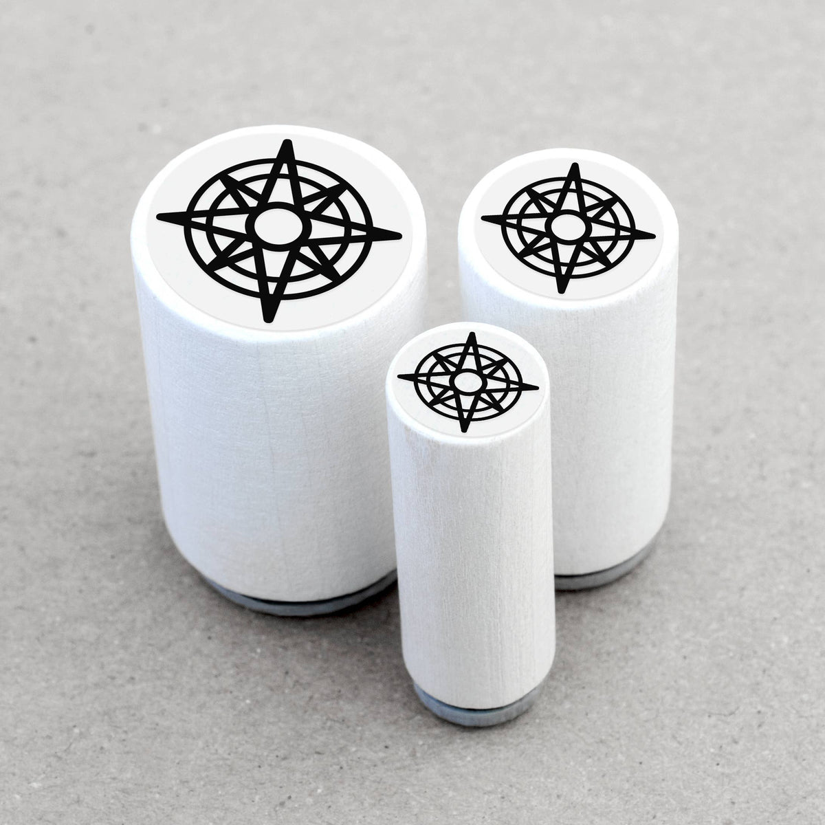 Compass Rose Mini Stamp | Merry & Bright