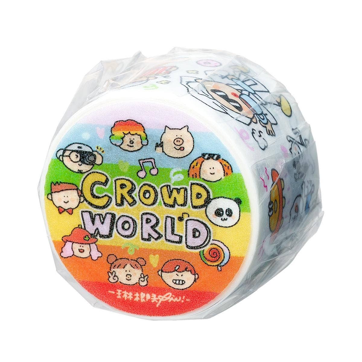 Crowd World Washi Tape | RiN! Studio