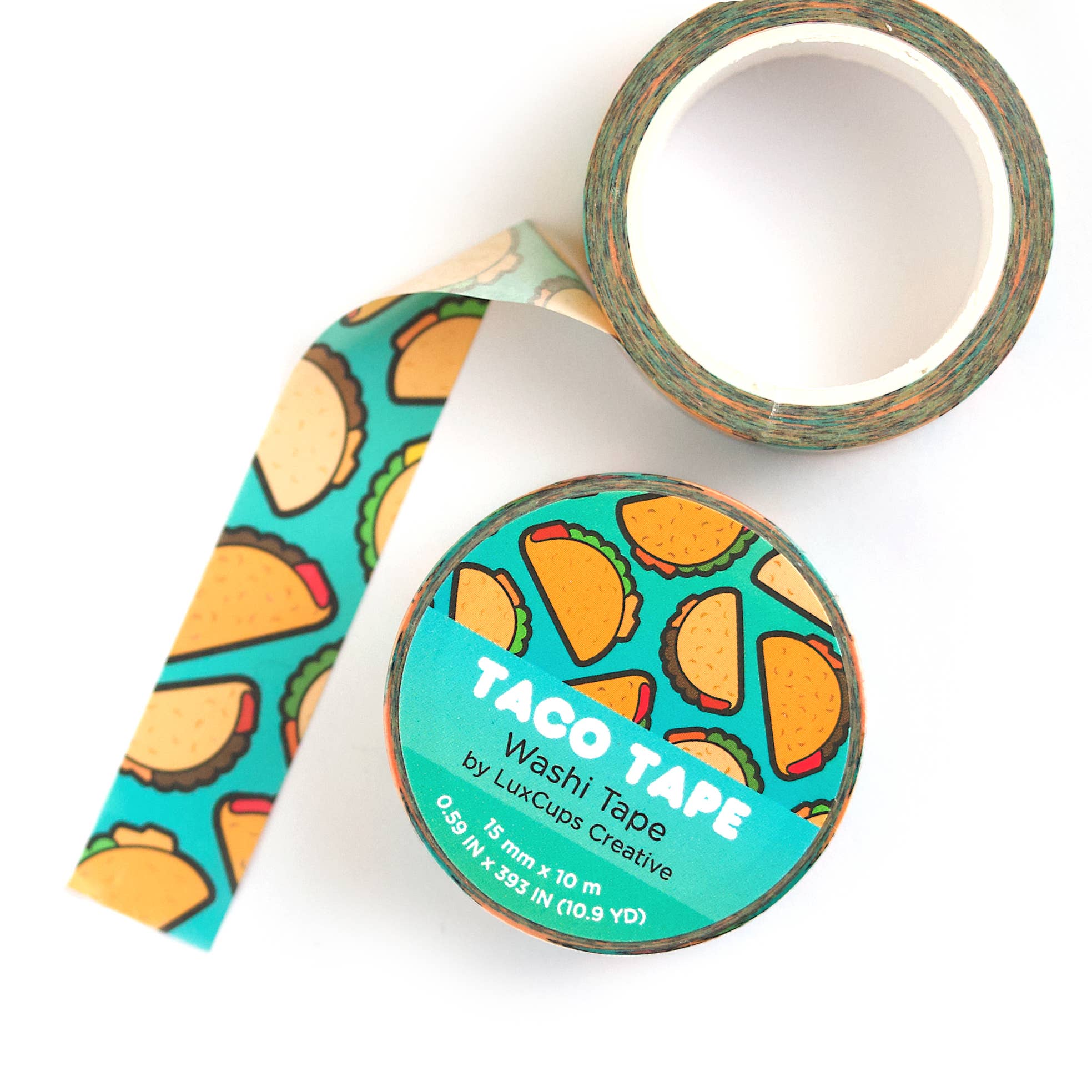Taco Washi Tape by LuxCups Creative | Papertail Fox