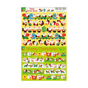 Delivery Santa 3-Way Circle Stickers by Ryu-Ryu | Papertail Fox