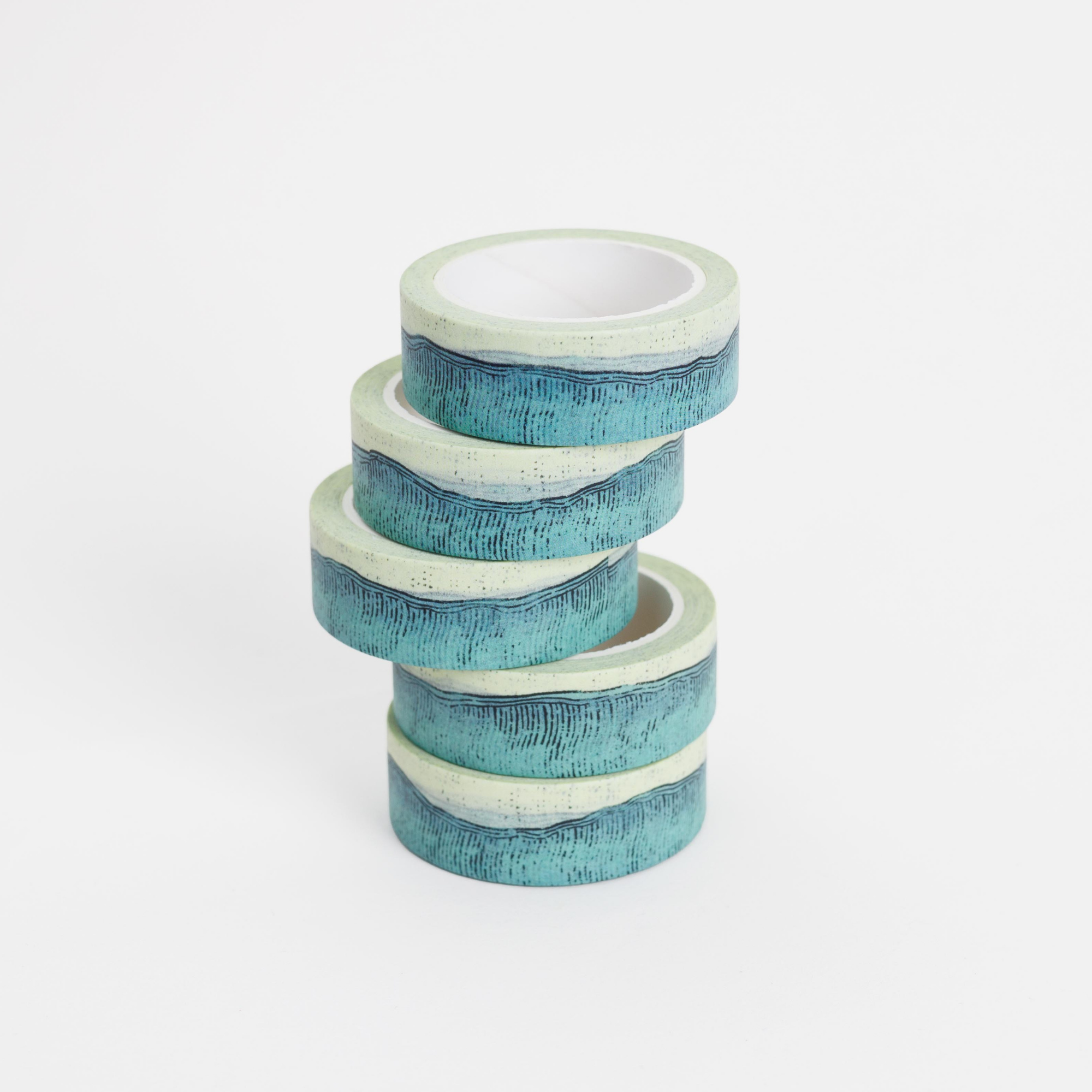 Fantasy Shoreline Washi Tape - Mapmaker Series