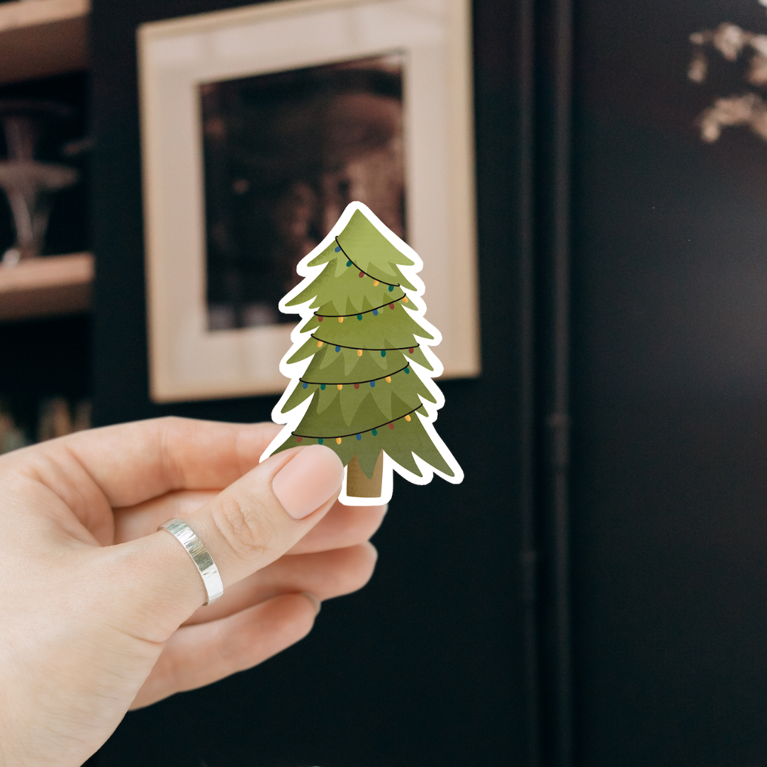 Pine Tree Vinyl Sticker | Tilda & Theo
