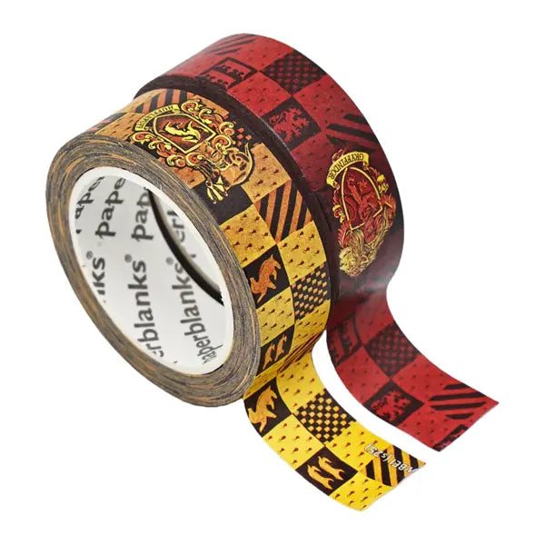 Gryffindor & Hufflepuff Washi Tape | Paperblanks