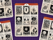 Tarot Cards Sticker Sheet by Wild Pencil Studio | Papertail Fox
